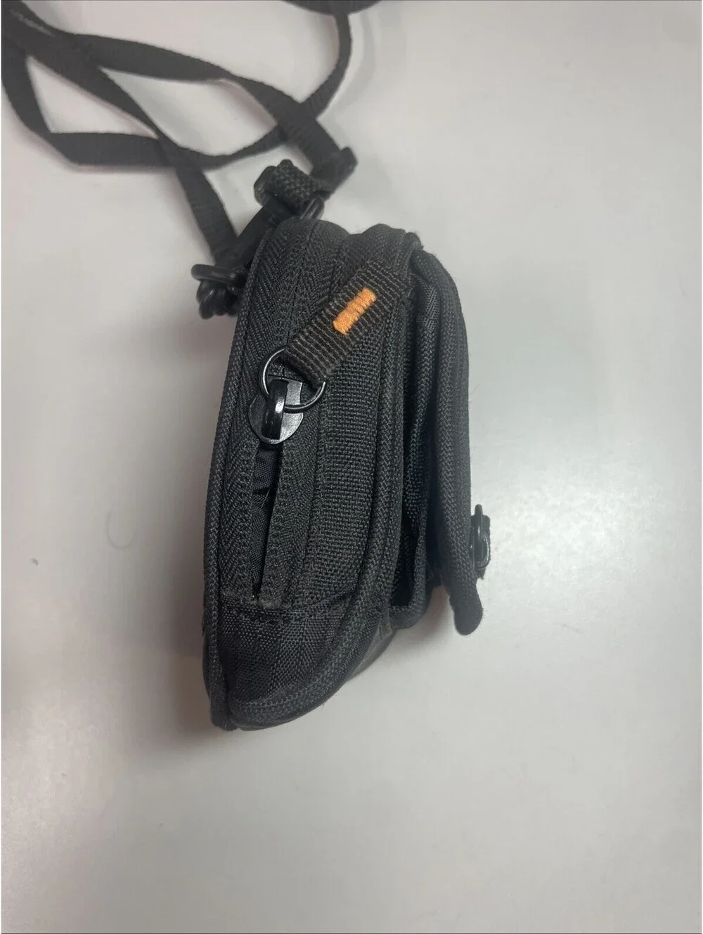 Lowepro, Black Mini Fabric Camera Bag with Shoulder Strap